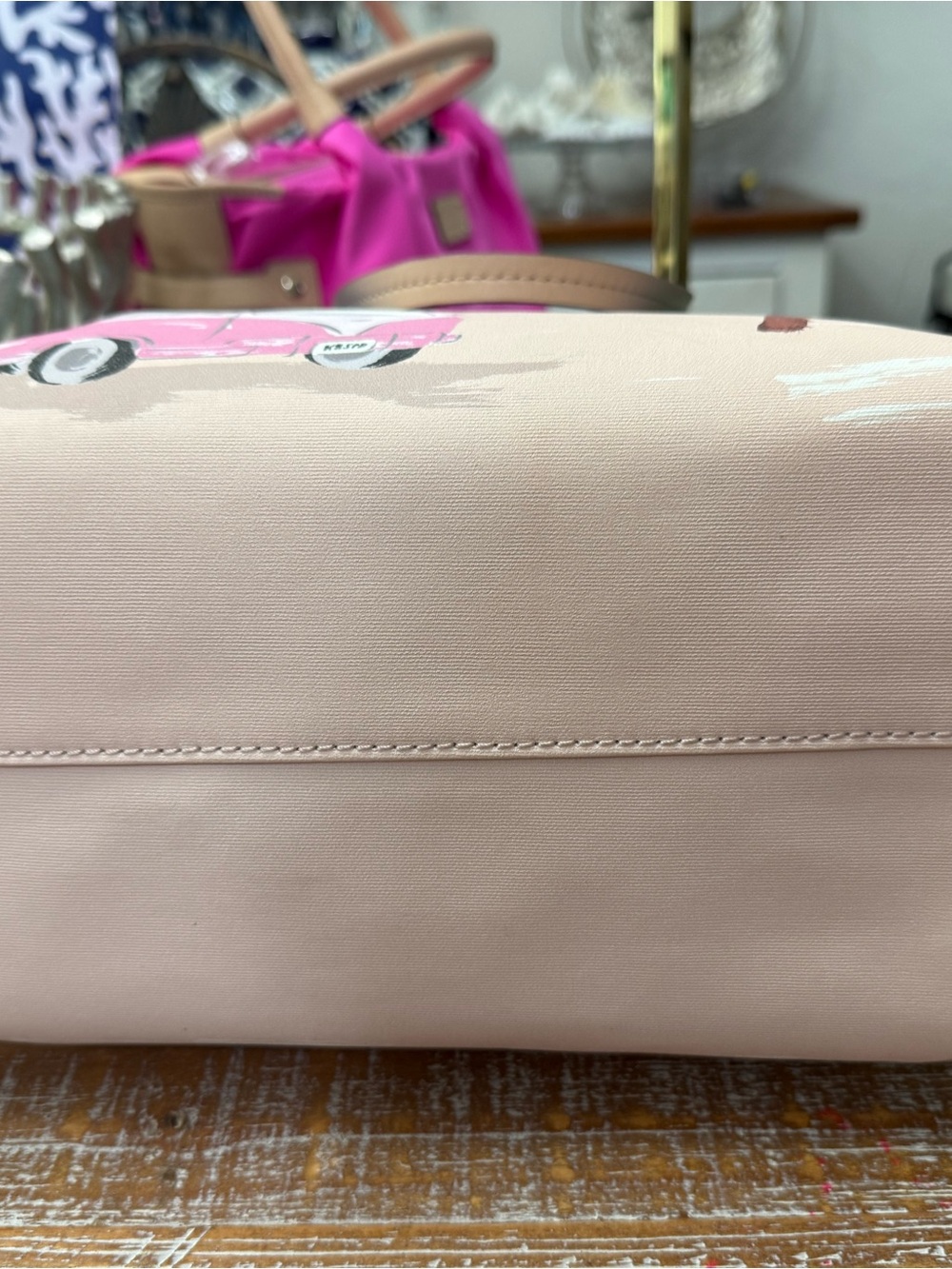 Kate Spade Hallie Tote “California Dreaming Surf” Tote; Special Edition Release - Picture 5 of 11